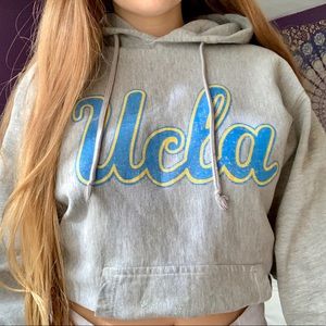 UCLA Grey Hooded Sweatshirt
